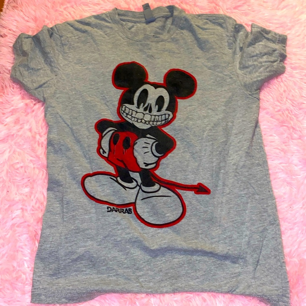 Skull Mickey Mouse Tee